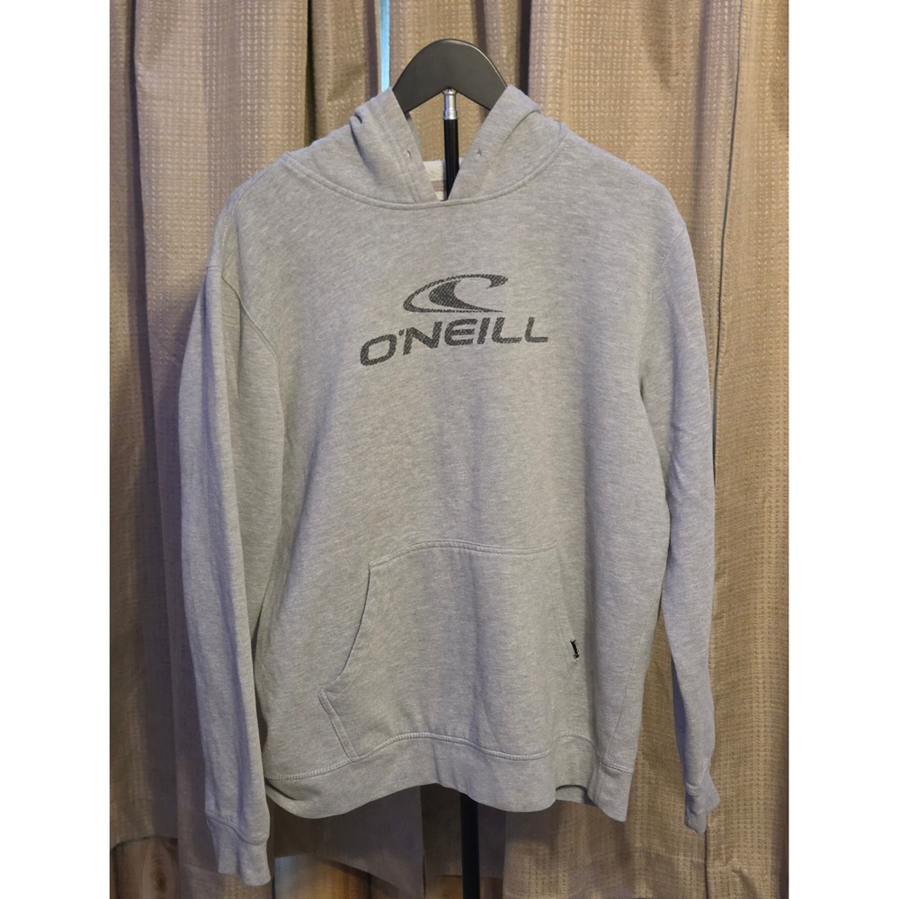 O'Neil Logo Hoodie Sweatshirt Mens‎ Size Large Gray